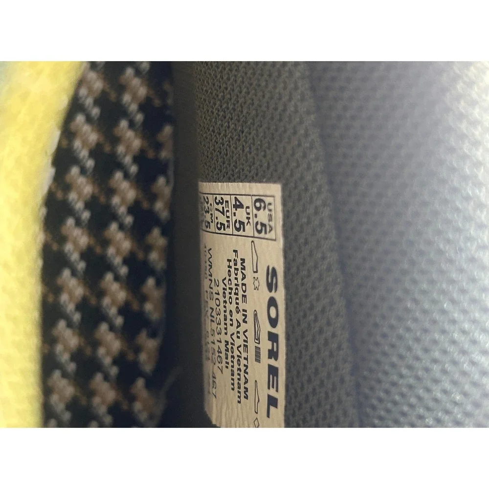 Sorel‎ Out N About III Conquest Waterproof Boots Navy Green NL5152-467 Kids 6.5